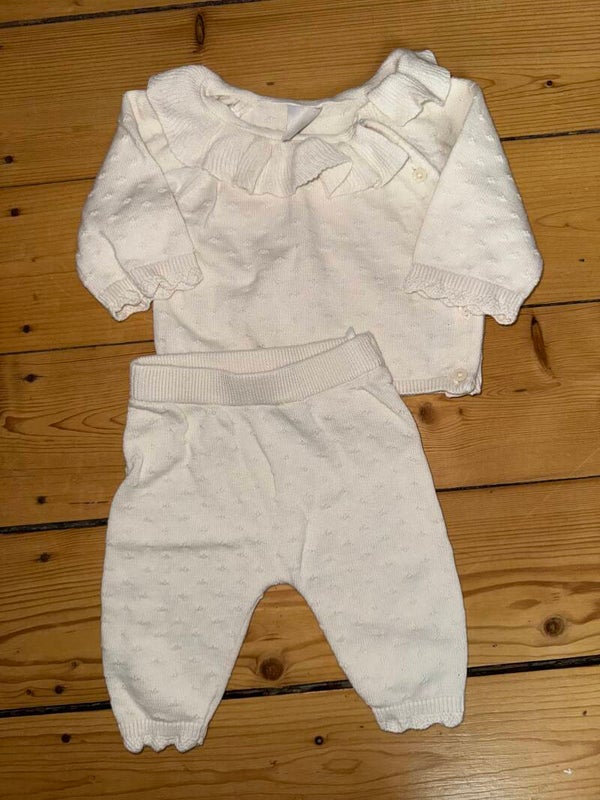 Creme farbenes Set Gr. 56 H&M