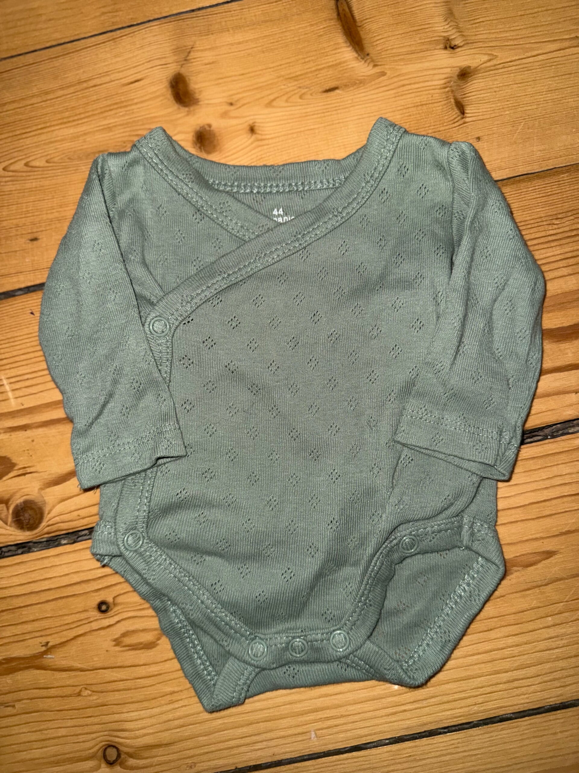 Grüner Wickelbody Gr. 44 Zeeman