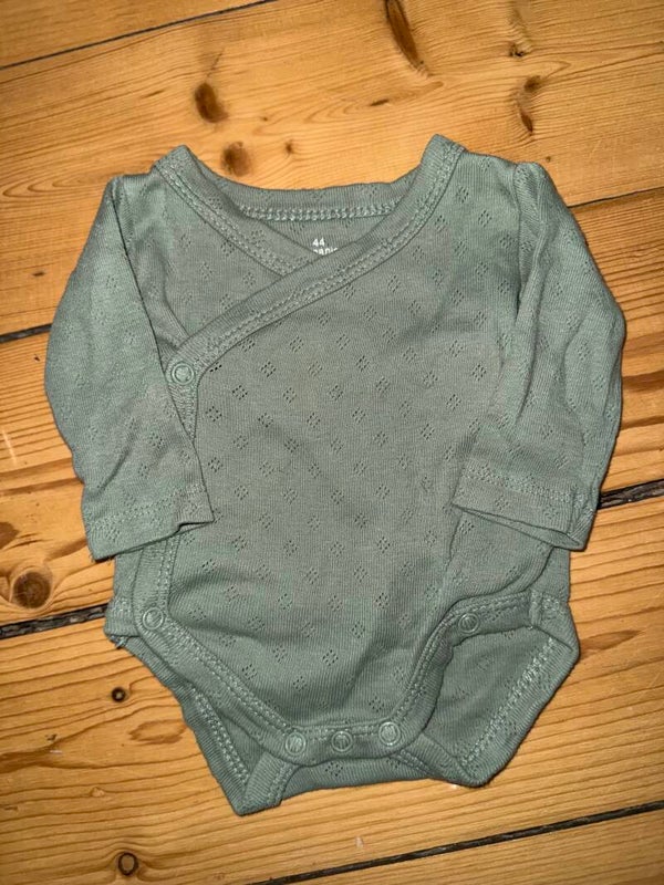 Grüner Wickelbody Gr. 44 Zeeman