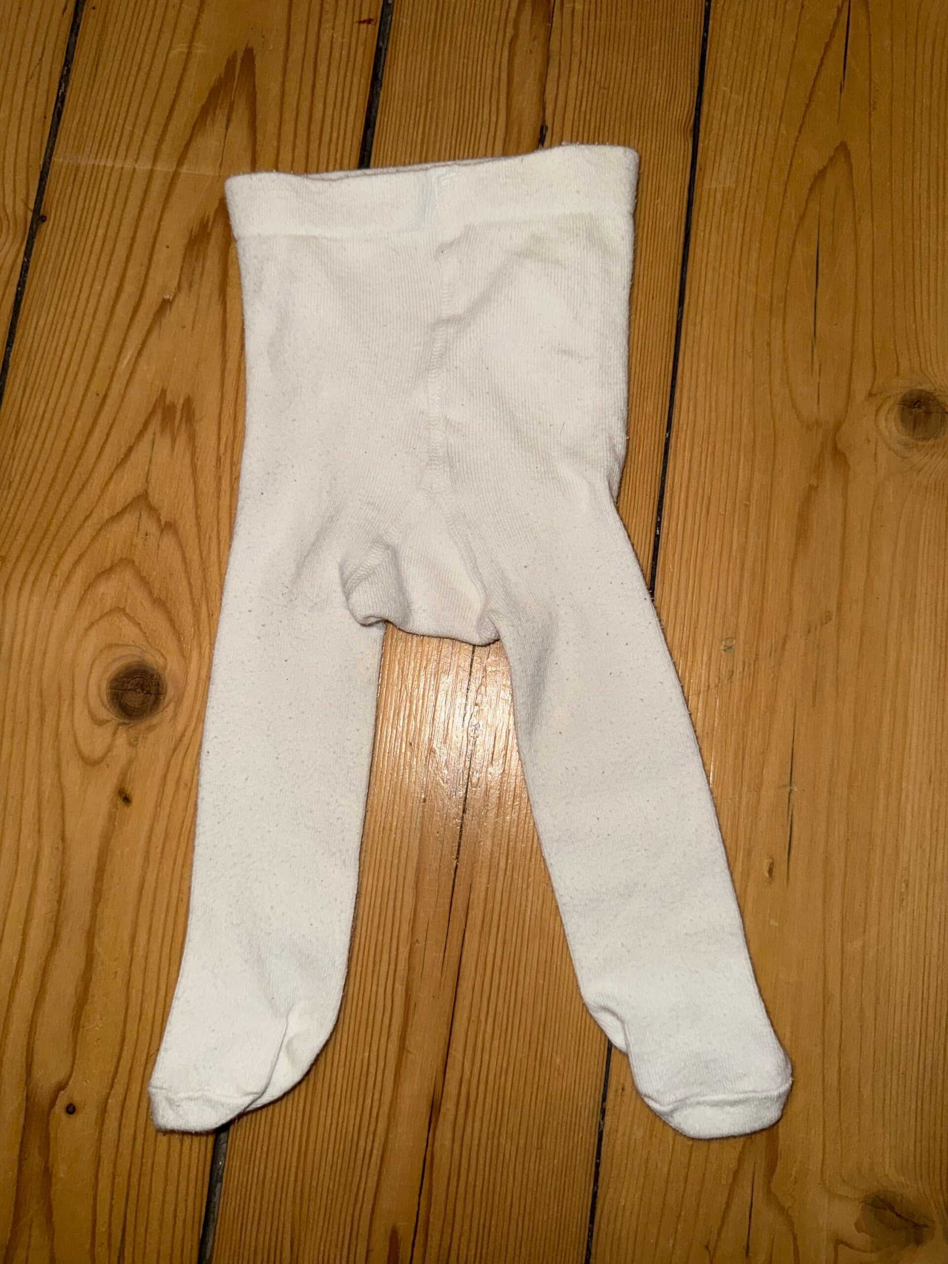 Weiße Strumpfhose Gr. 50/56 H&M