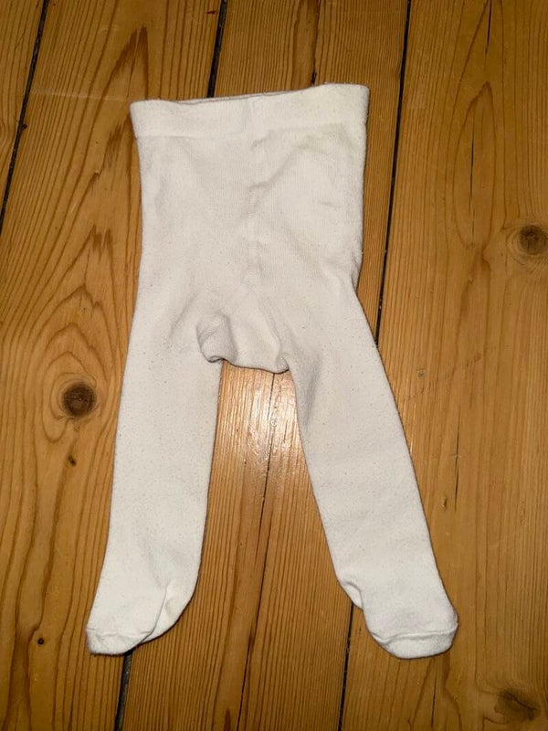 Weiße Strumpfhose Gr. 50/56 H&M