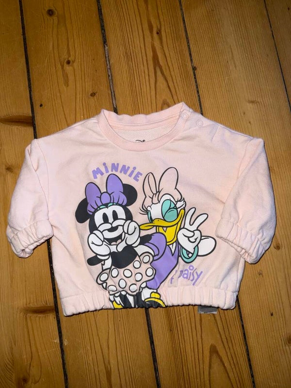 Rosa Minnie Mouse und Daisy Pullover Gr. 62 Primark