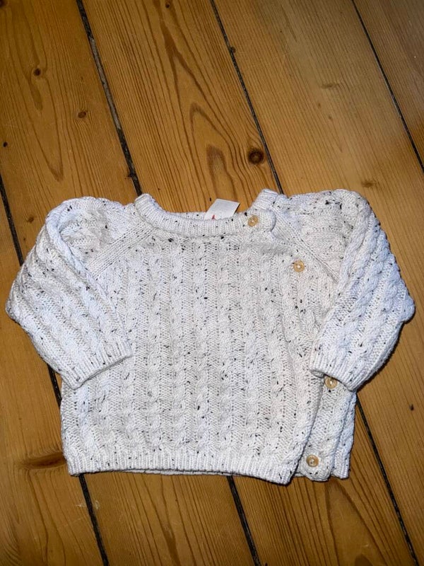Grauer Strickpullover Gr. 56 H&M