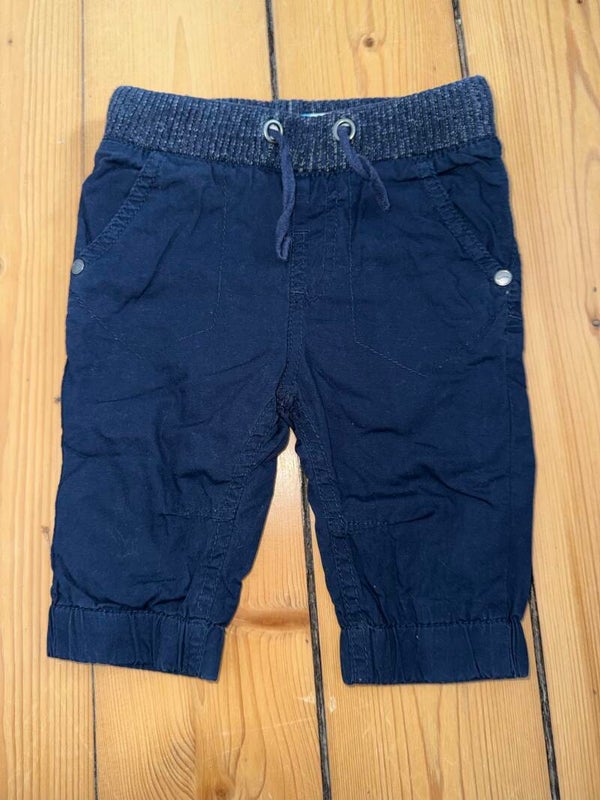 Dunkelblaue Hose Gr. 62 Topomini