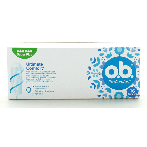ASSORBENTI INTERNI - O.B. PROCOMFORT SUPER PLUS 16 TAMPONS
