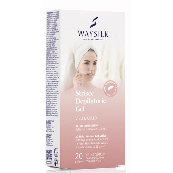 STRISCE DEPILATORIE (per il viso) - WAYSILK