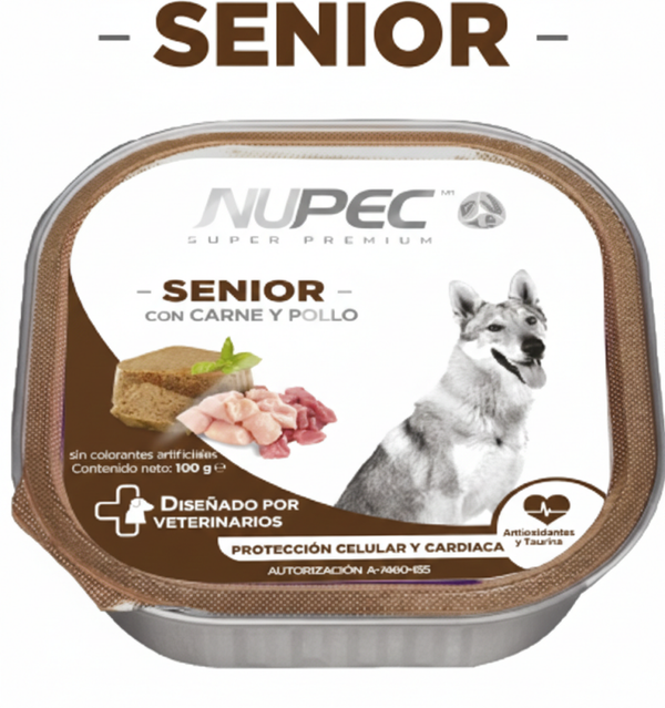 Nupec Alimento Humedo Senior Lata 100 g