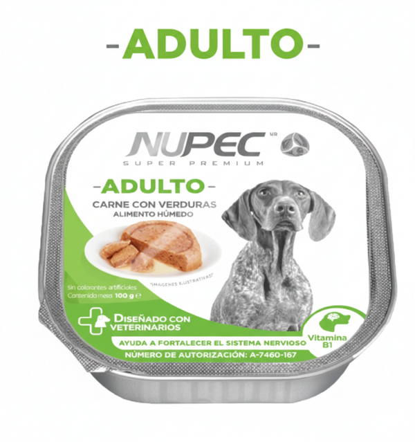 Nupec Alimento Humedo Adulto Lata 100 g