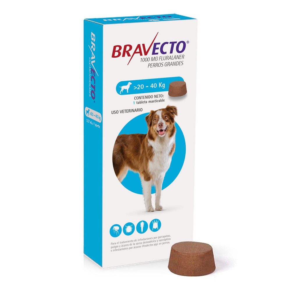 Bravecto para Perros Grandes (20-40 kg)
