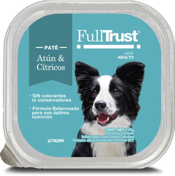 Full Trust Atún y Cítricos 12 Charolas de 100 g c/u