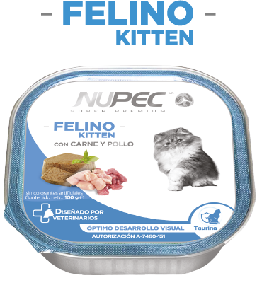 Nupec Alimento Humedo Feline Kitten Lata 100 g