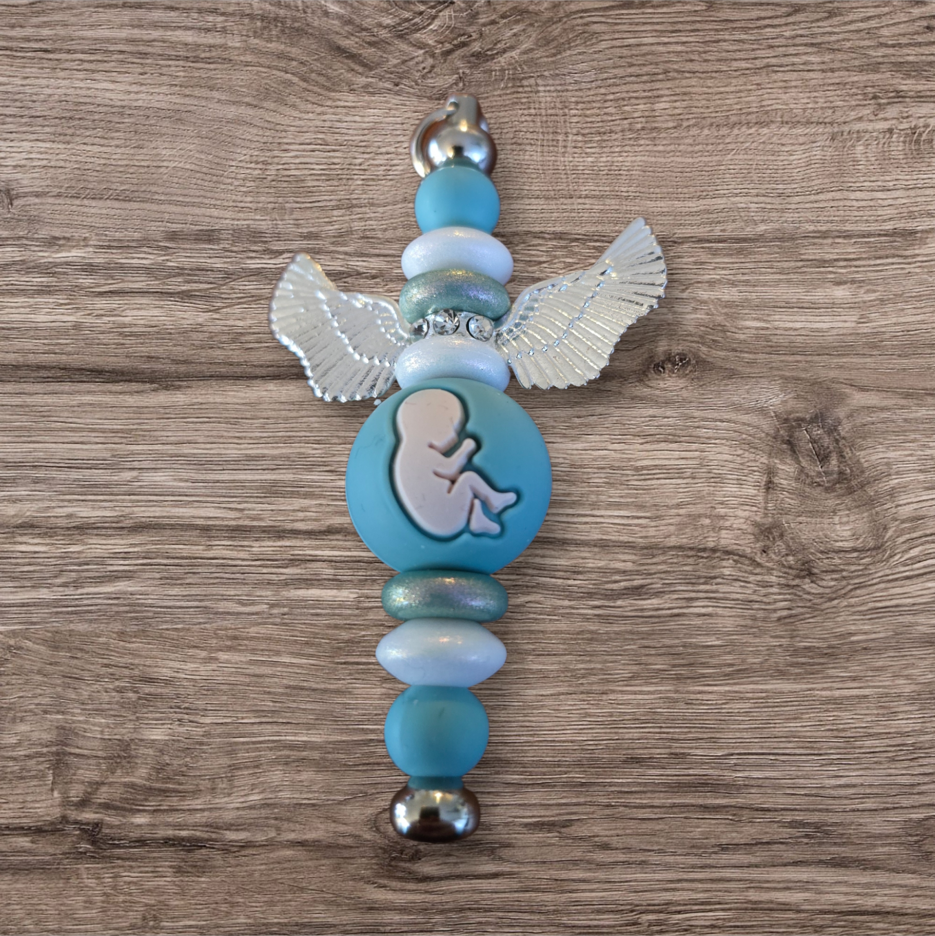Sleutelhanger / Tassenhanger – Engel Baby 👼✨