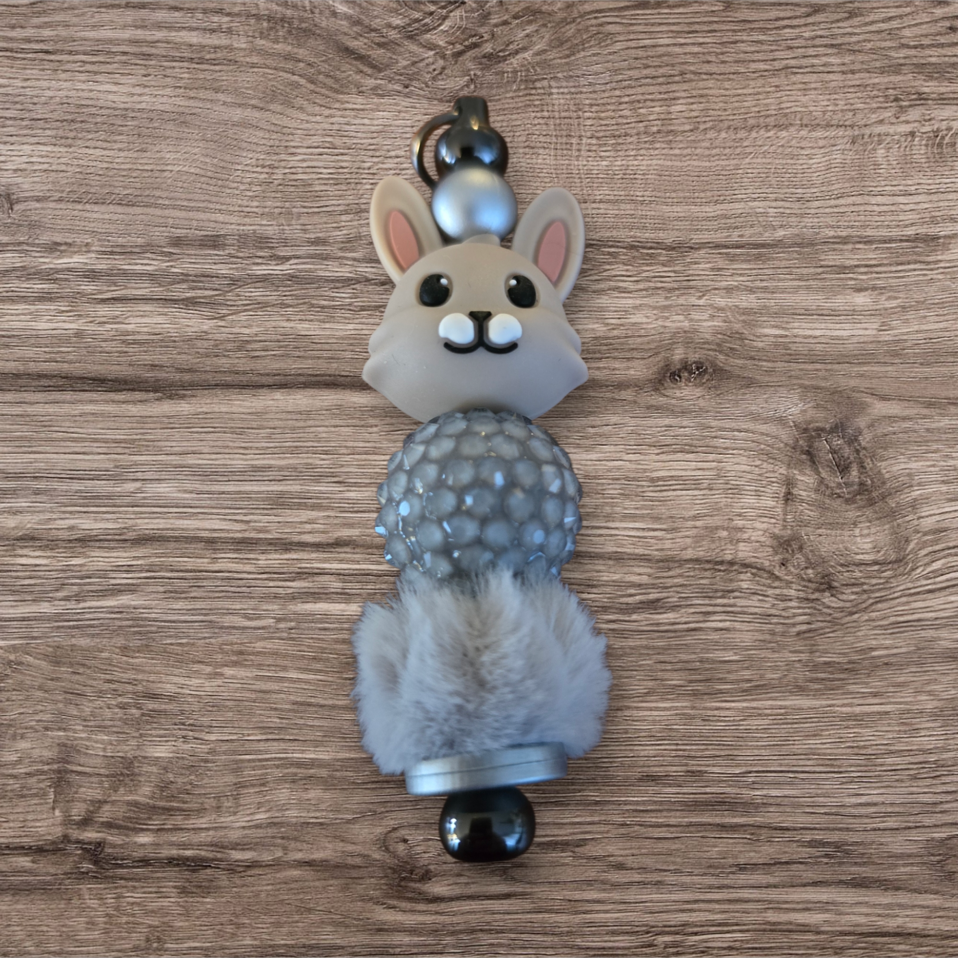 Sleutelhanger / Tassenhanger – Konijn 🐰✨