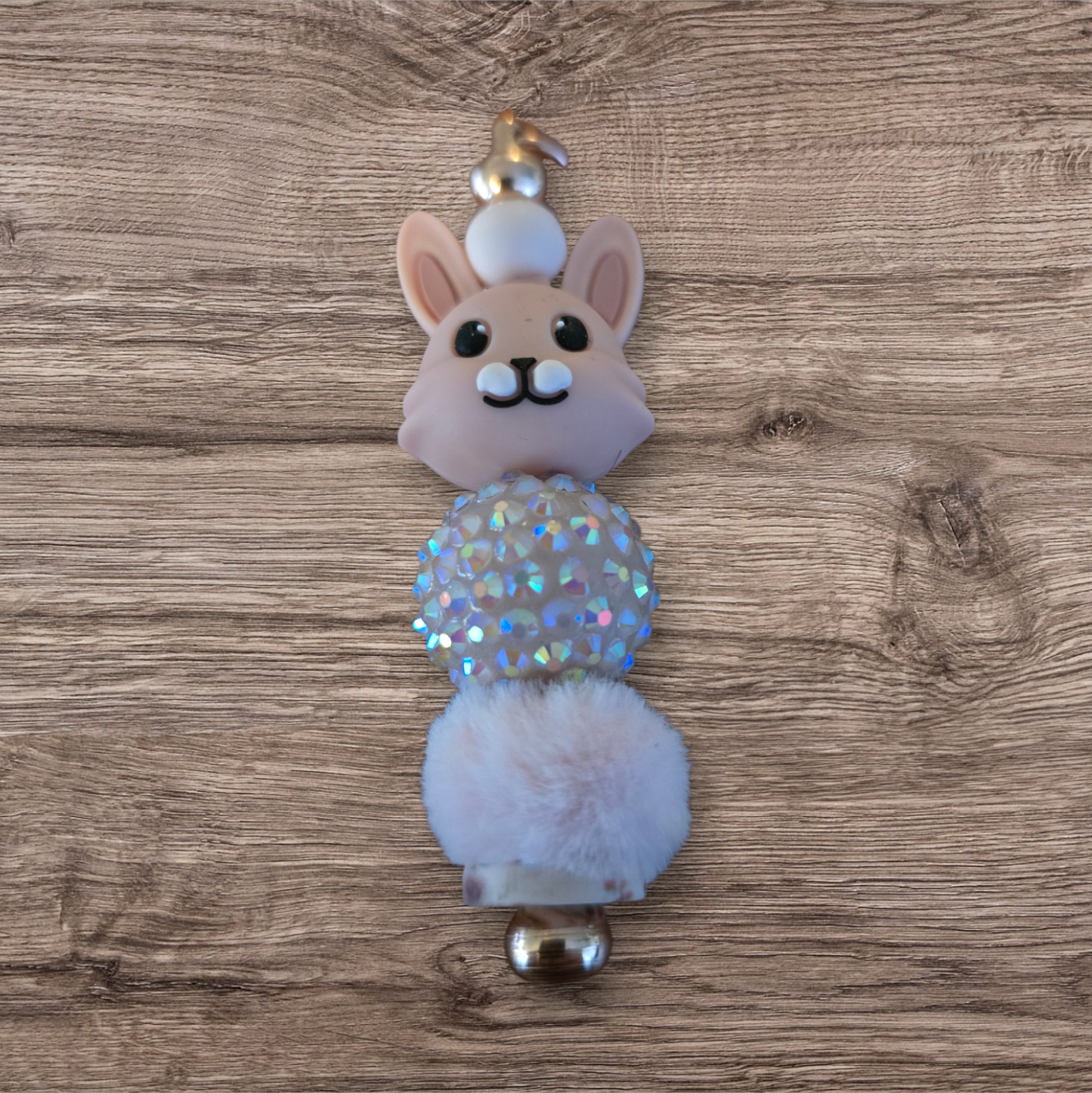 Sleutelhanger / Tassenhanger – Konijn 🐰✨