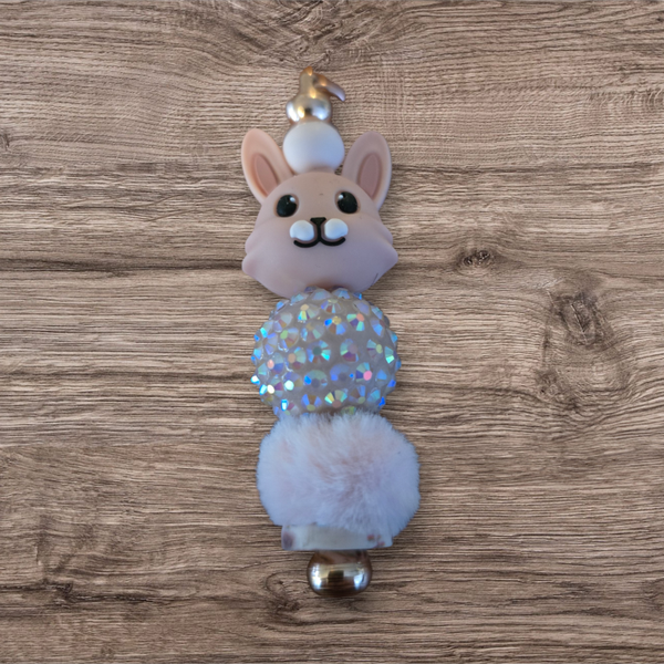 Sleutelhanger / Tassenhanger – Konijn 🐰✨