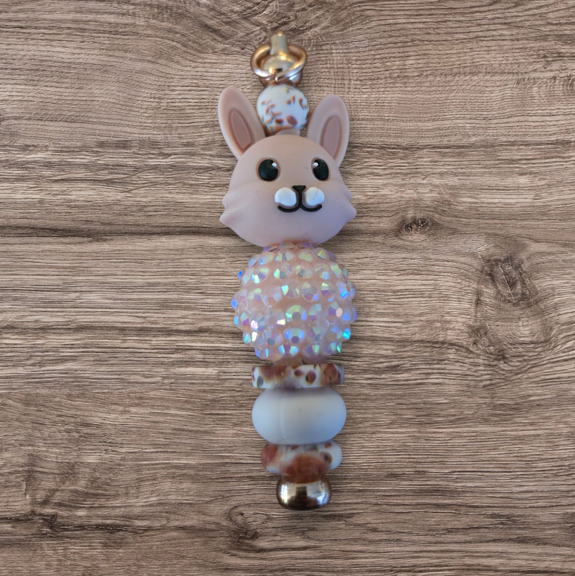 Sleutelhanger / Tassenhanger – Konijn 🐰✨