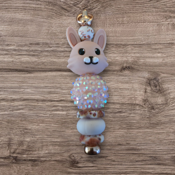 Sleutelhanger / Tassenhanger – Konijn 🐰✨
