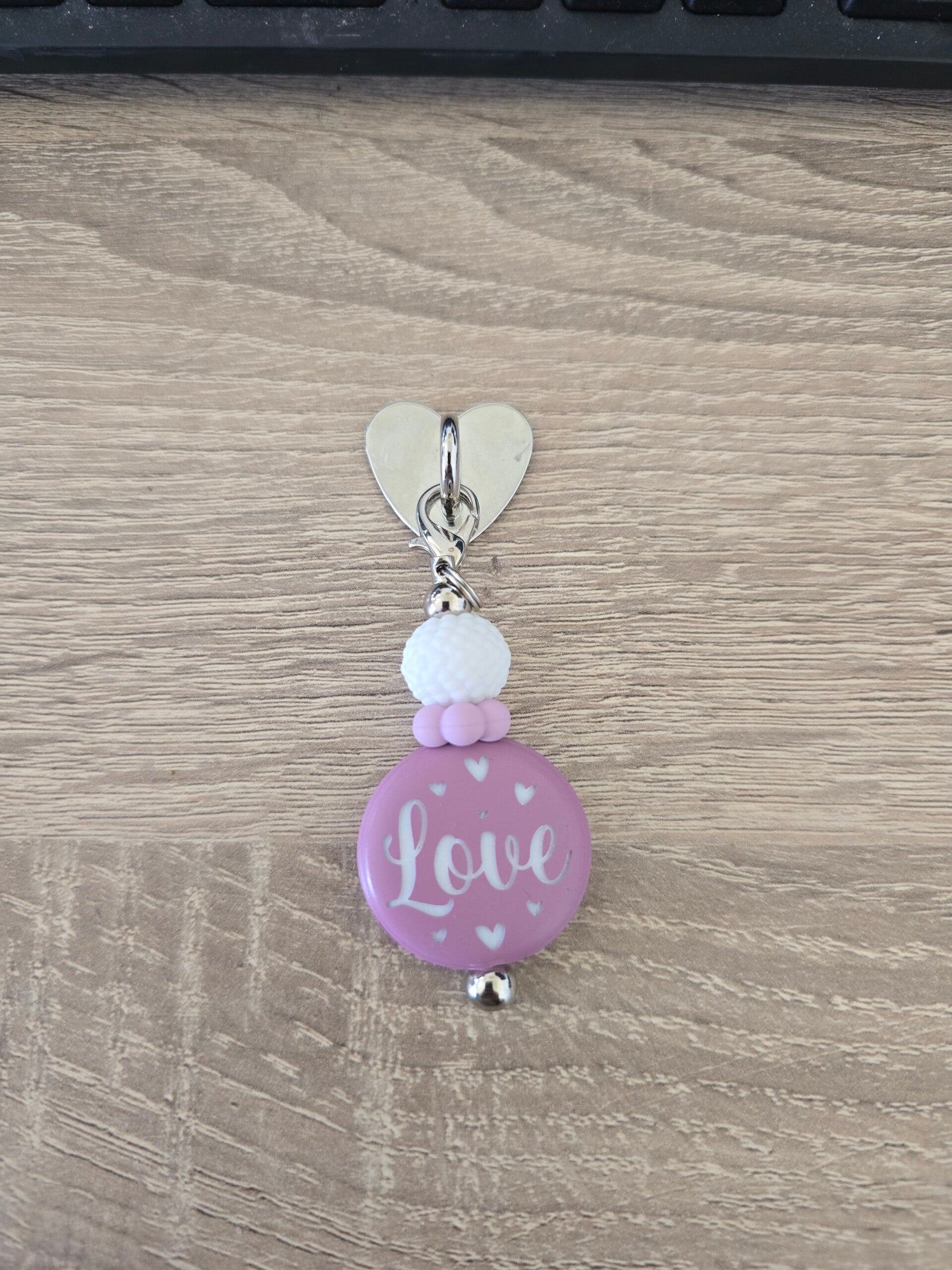 Telefoonhanger Love Roze