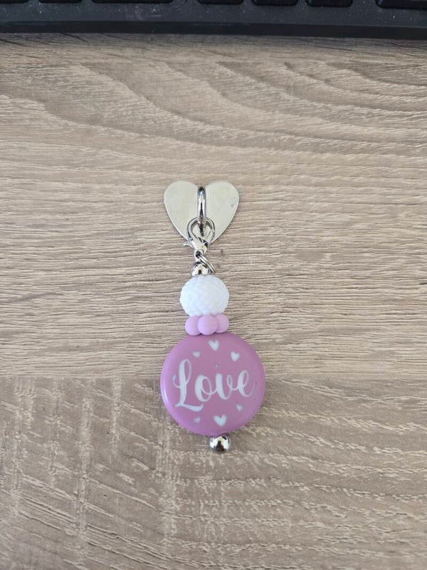 Telefoonhanger Love Roze