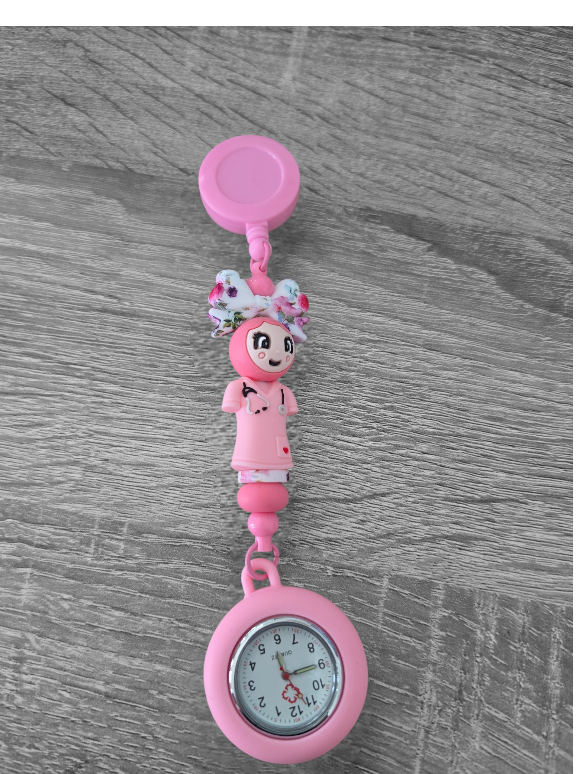 Verpleegsterklokje Roze