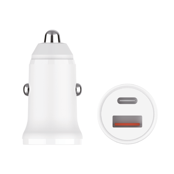 iNcentive 20W Dual Car Charger USB-A & USB-C