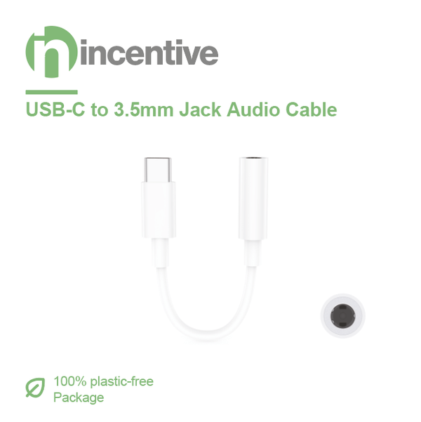 Incentive USB-C to 3.5mm Jack Audio Cable VT102