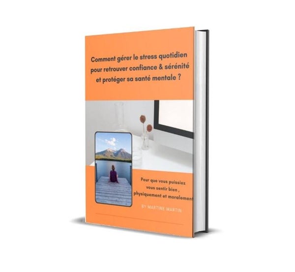 Ebook en format PDF : Comment gérer le stress au quotidien pour retrouver confiance & sérénité et protéger sa santé mentale ?