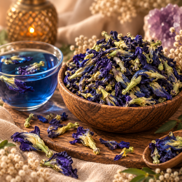 Blauwe Vlinder Bloemen (Clitoria Ternatea)