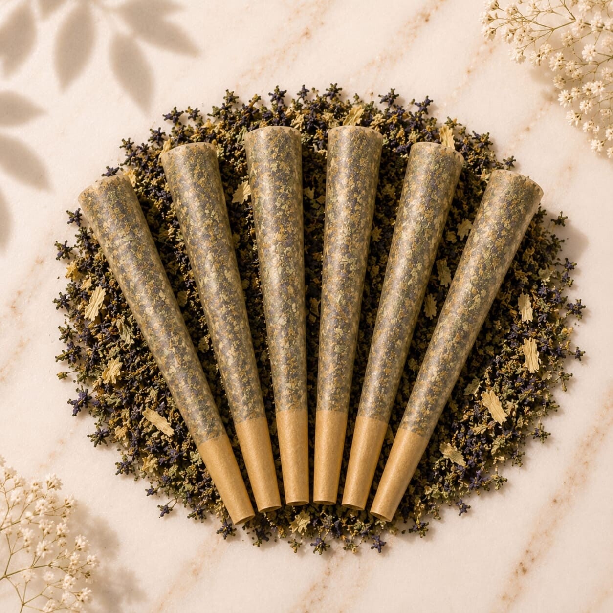 Lovely Lotus - Fresh Flow Smoke Voorgedraaid 6 stuks