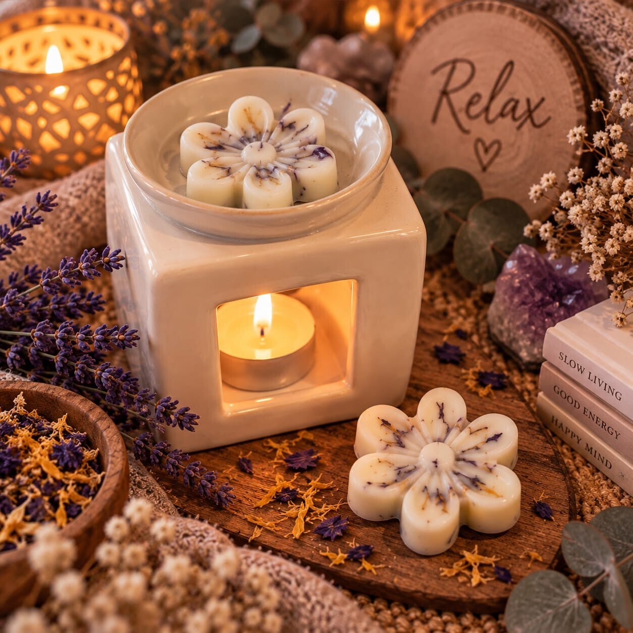 Blue Lotus Relax Waxmelts (2 stuks)