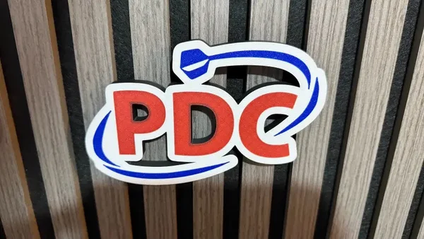 Dart Décor for Acoustic Wood Panel Dart Setup PDC Logo