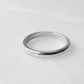 Minimalist Band Ring | Silver