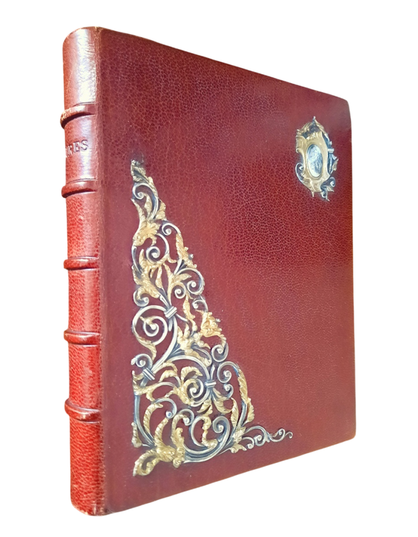 (1860) Christian "Gothic Book of Hours" with 200 Chromolithographs