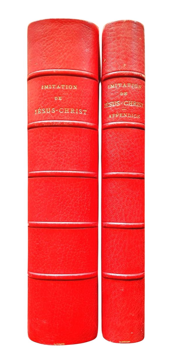 Kempis, Thomas [published by Leon Curmer] - L'Imitation de Jesus-Christ (2 vol.) [1856-1858] - NOBLE PROVENANCE