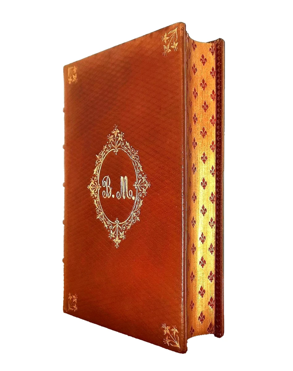 (1862) Illustrated Christian Missal with Gauffered Page Edges