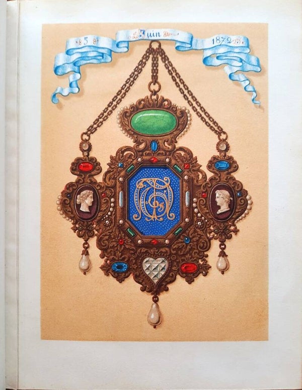 (1862) "Books of Hours of the Middle Ages" with 192 Chromolithographs