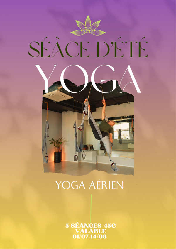 Séances D’été Yoga Aérien