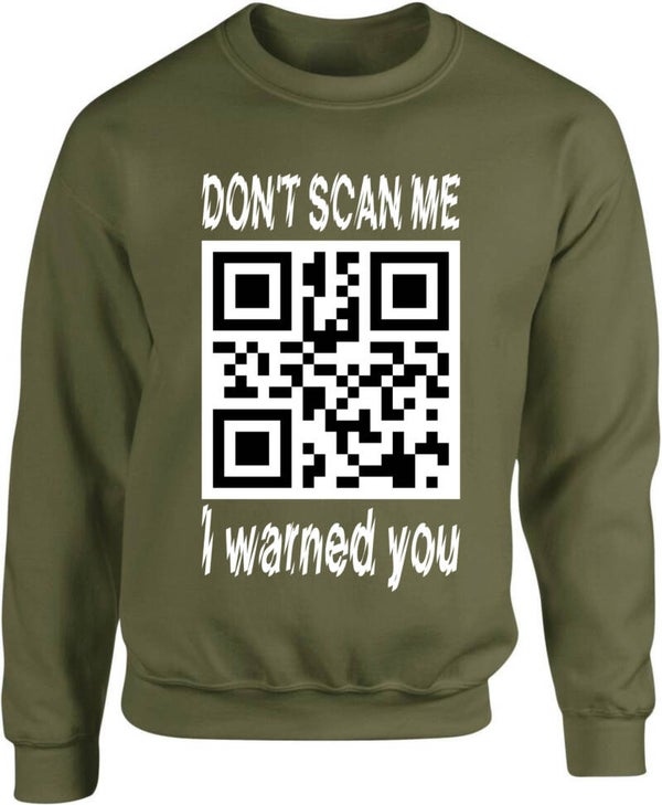 Sweater F*** U QR code