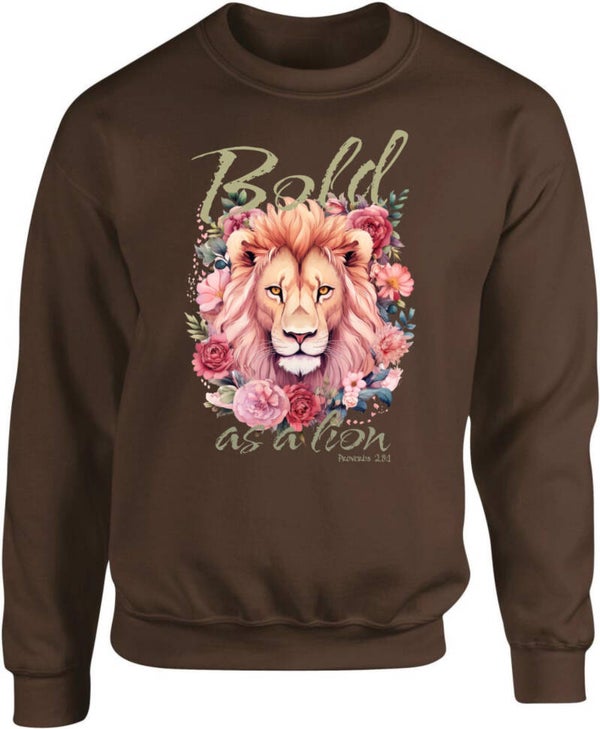 Sweater “Bold as a lion”