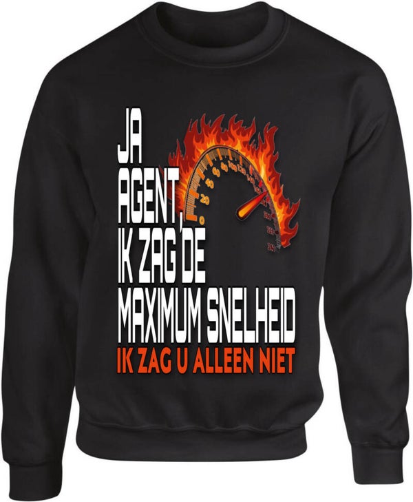 Sweater “Maximum snelheid”
