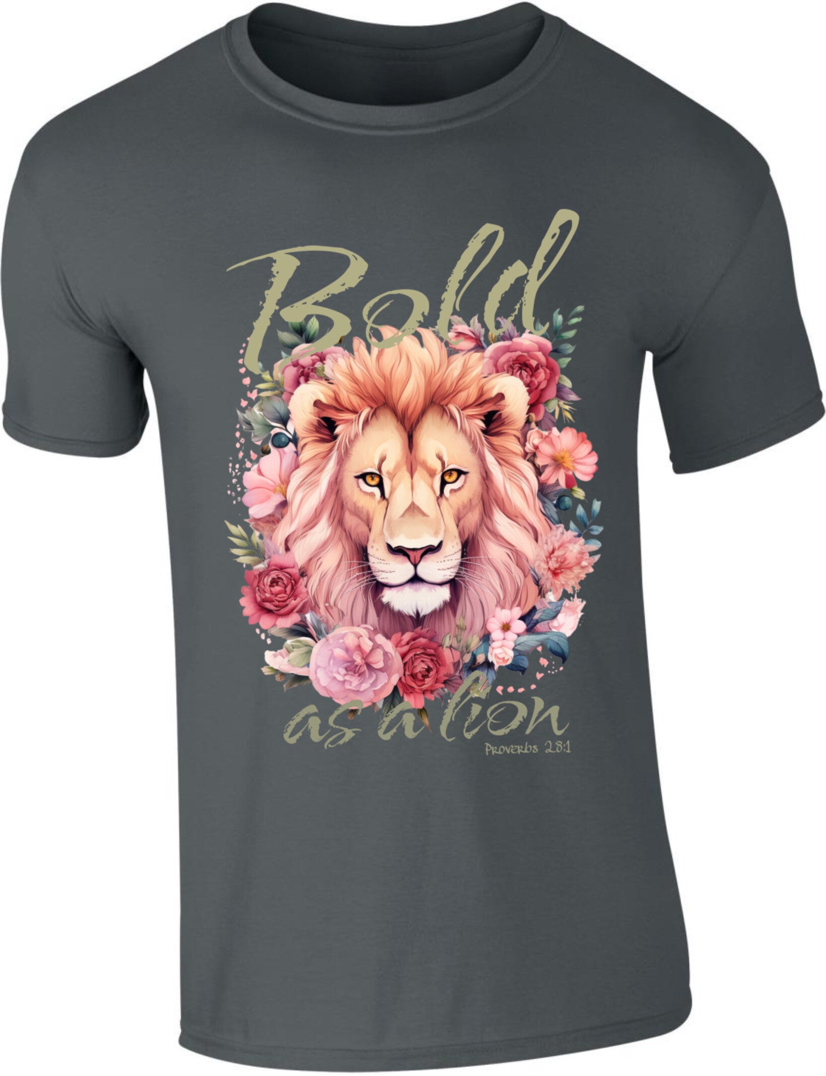 T-shirt “Bold as a lion”