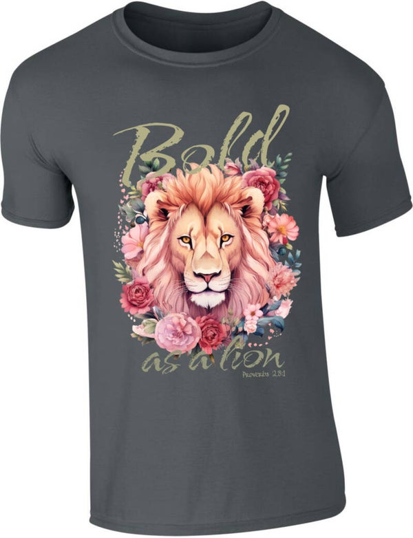 T-shirt “Bold as a lion”