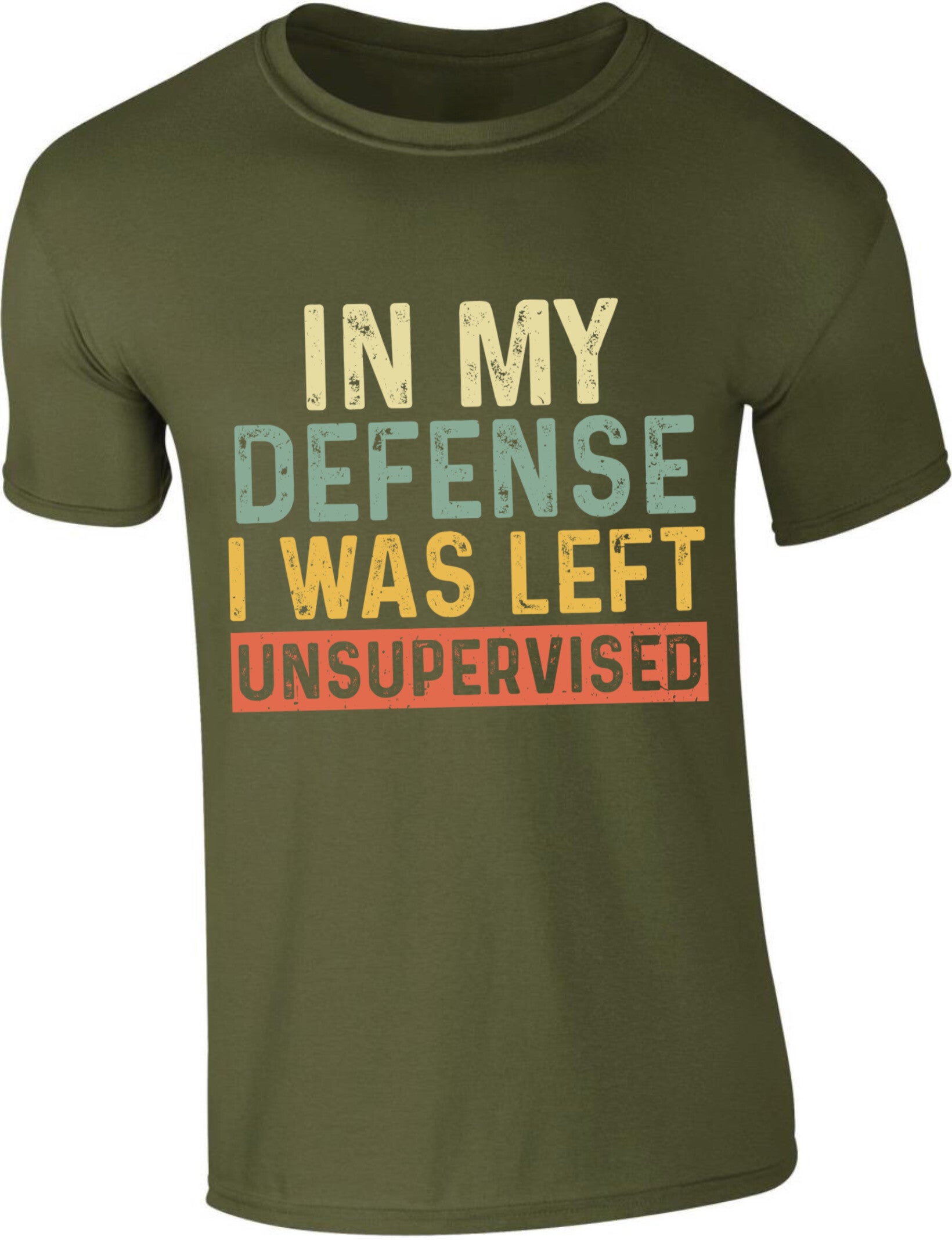 T-shirt “In my defense”