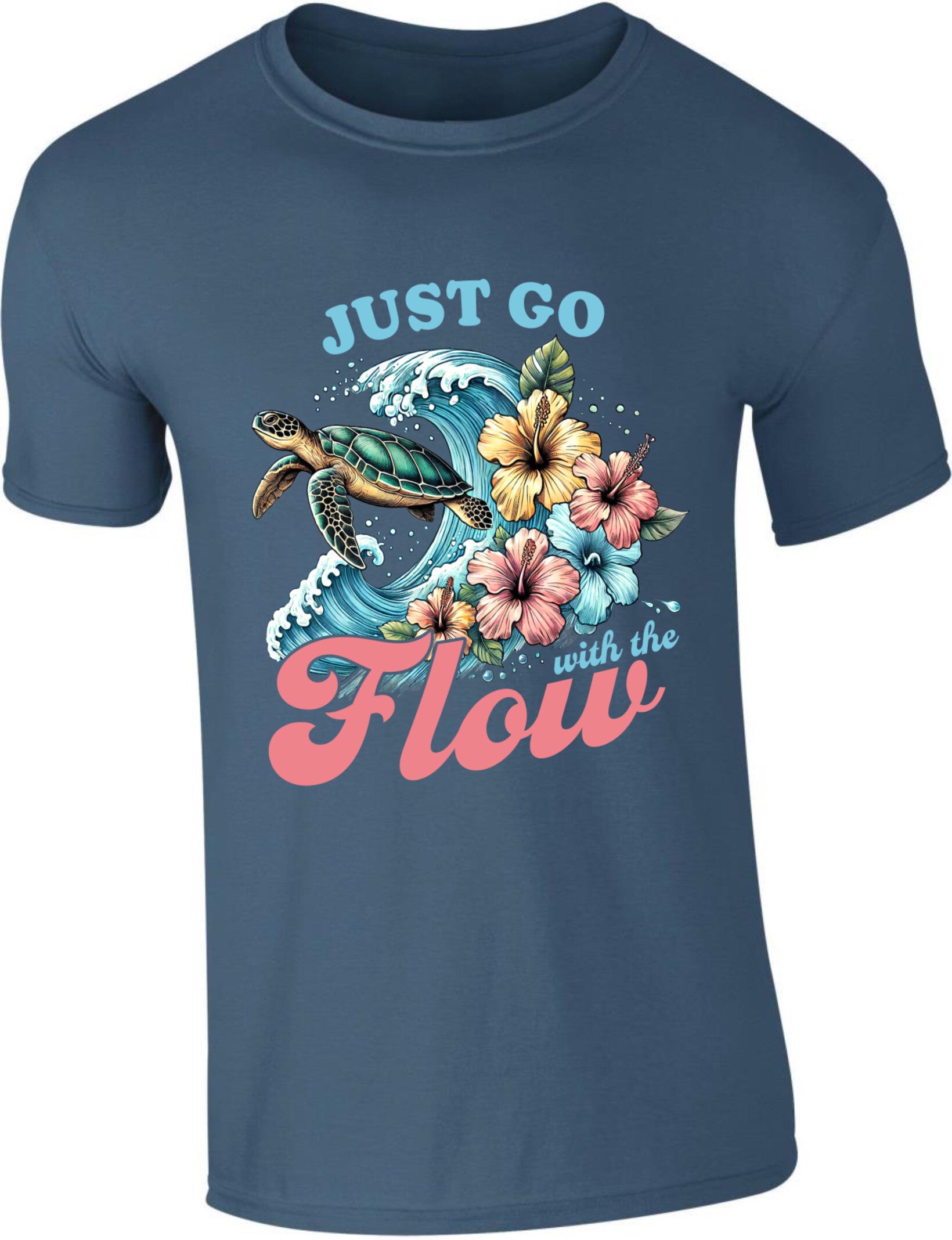 T-shirt “Just go with the flow”