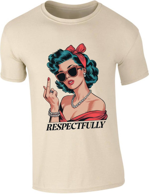 T-shirt “Respectfully”