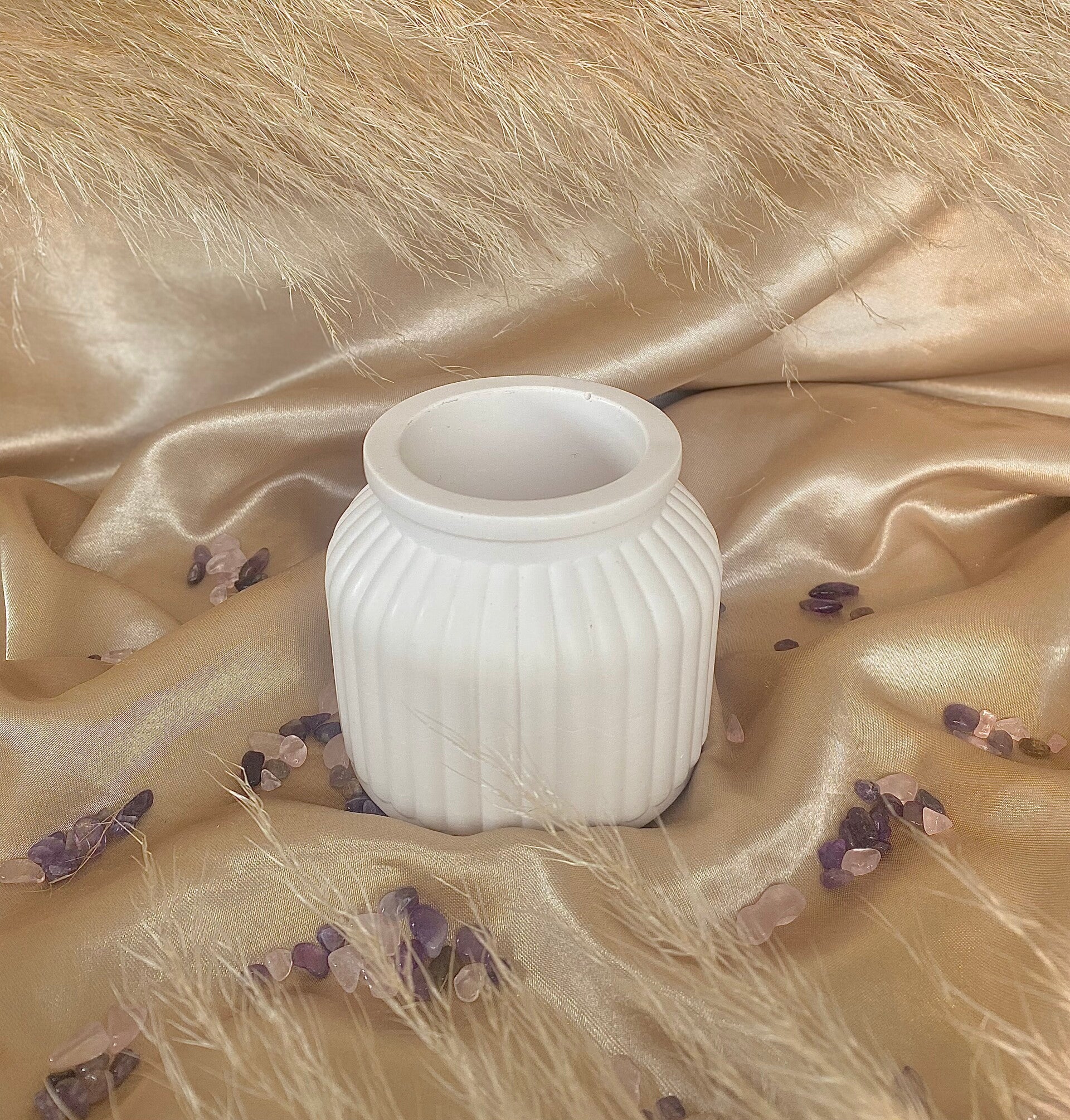 Pot à pinceau / coton tiges