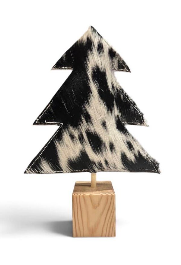 Kerstboompjes van koeienhuid klein (2)