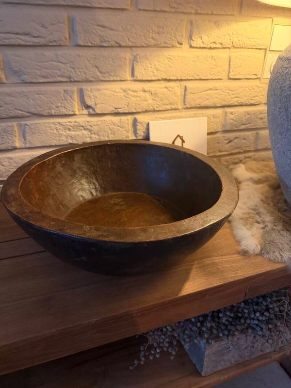 Houten schaal (D 36cm)