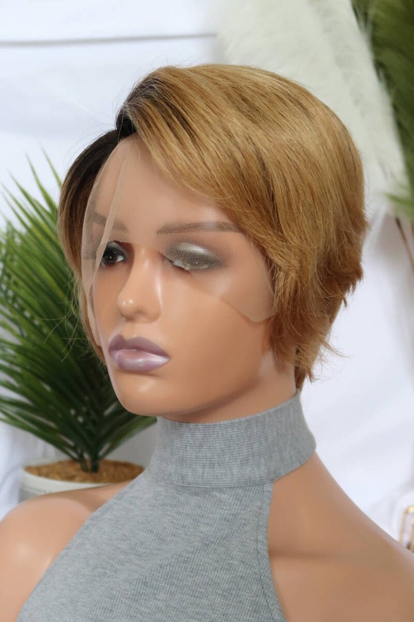 Abigail Short Straight Human Hair Wig