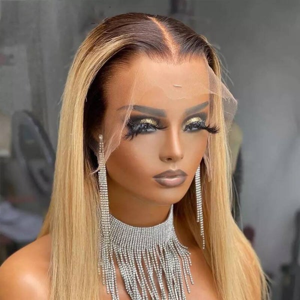 Ombre Honey Blonde Human Hair